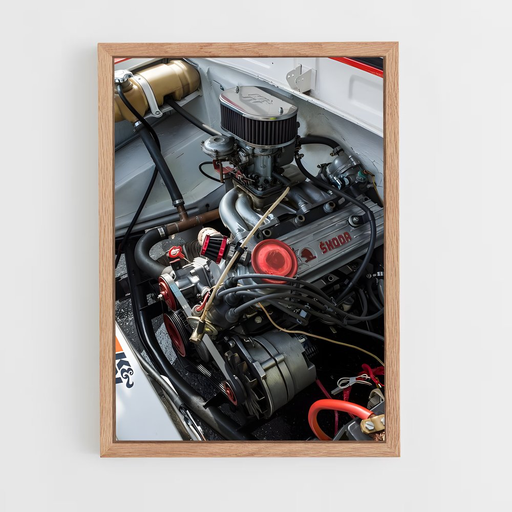 Poster Éclatant RS Mystique – affiche Skoda (vue 4)